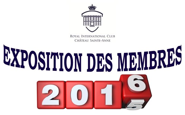 Exposition des membres 2016 - Droit de cimaise