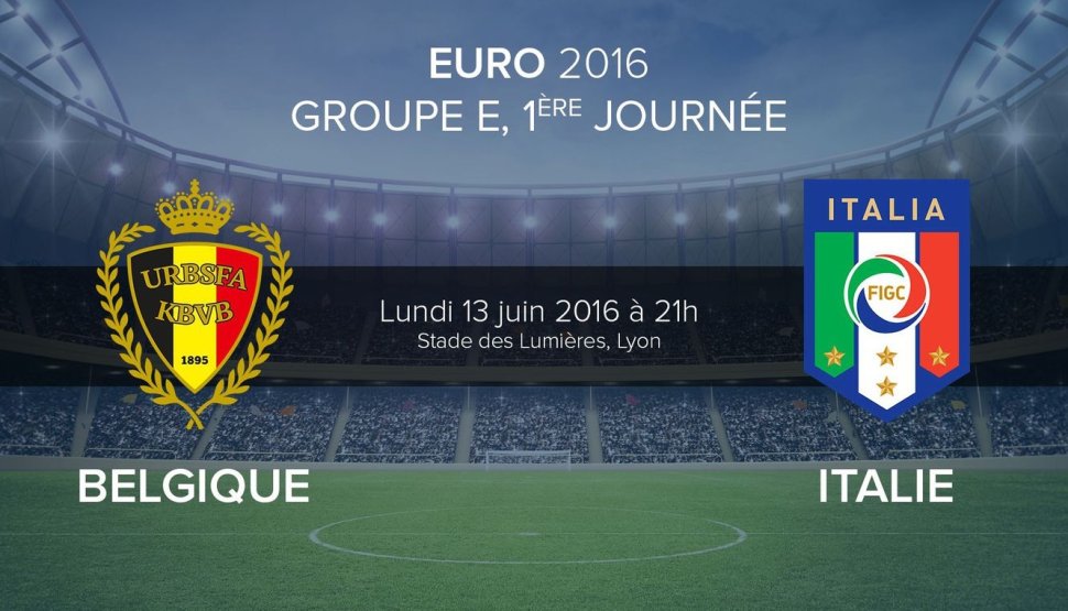 Euro 2016 : Match Belgique - Italie - AU CHATEAU