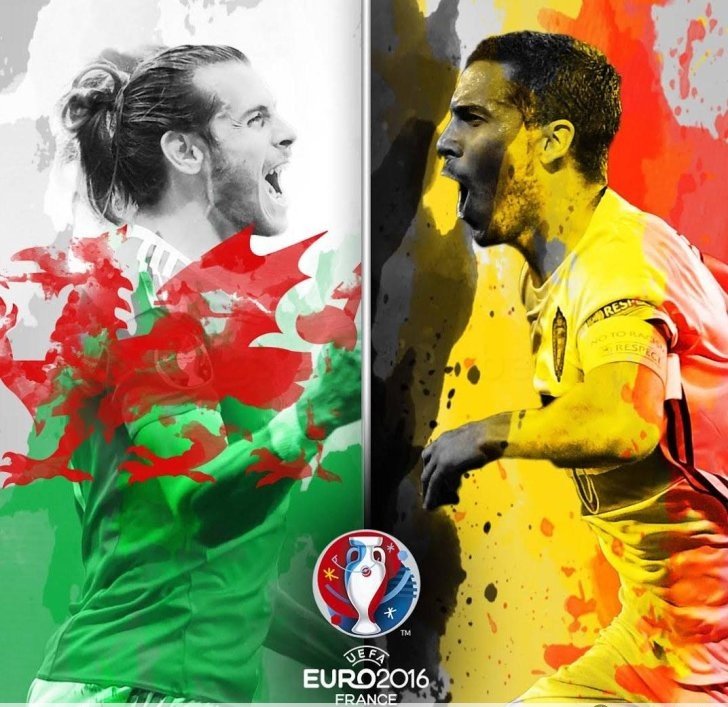 Euro 2016 : Match Belgique - Pays de Galles - AU POOL HOUSE