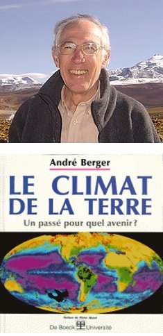 Prof. André Berger, Mathématicien et climatologue