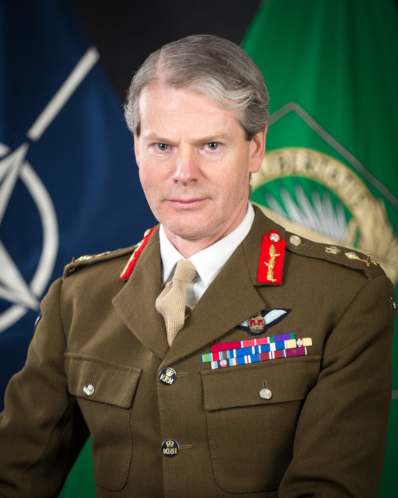 General Sir Adrian Bradshaw KCB OBE, Deputy Supreme Allied Commander Europe