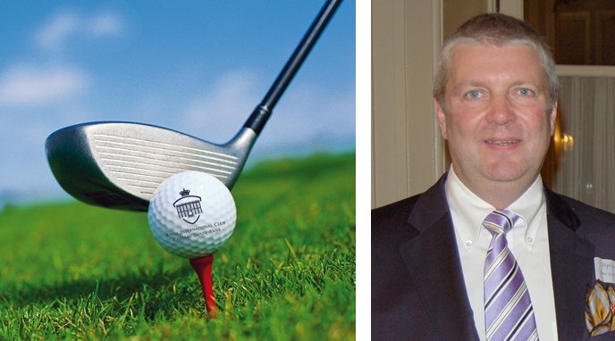 Déjeuner des golfeurs