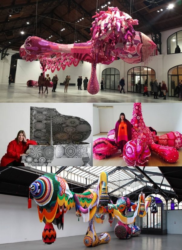Joana Vasconcelos : « De fil(s) en aiguille(s) », à la Patinoire royale