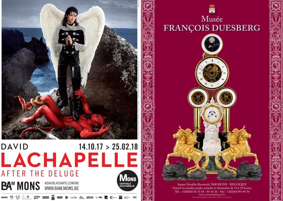 Journée à Mons : expo David LaChapelle et la collection Duesberg