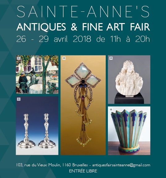 Antiques & Fine Art Fair 2018 au Château Sainte-Anne