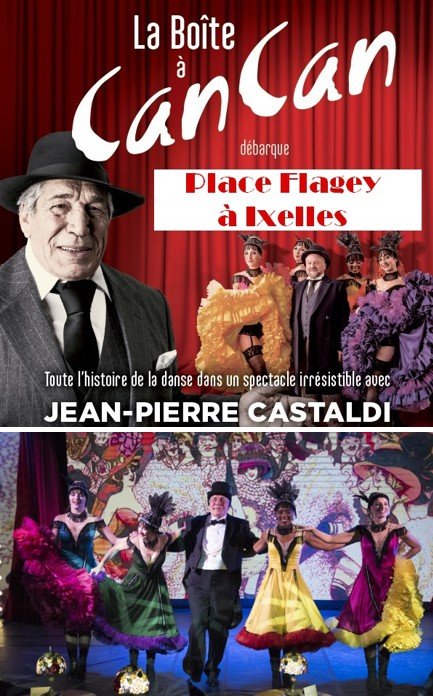 La Boîte à CanCan, à la Place Flagey