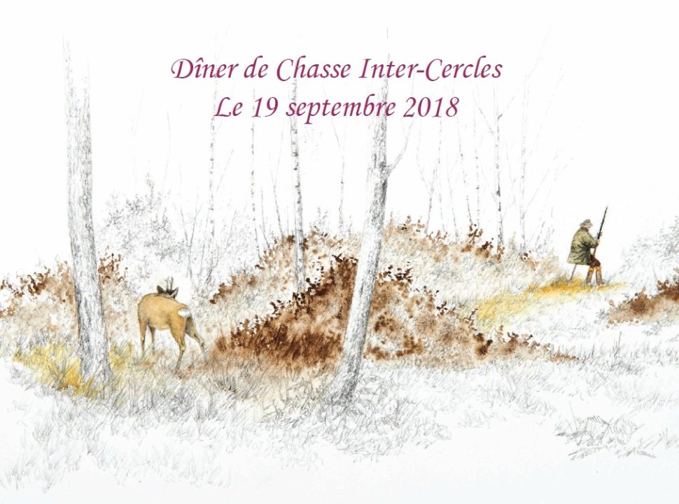 Dîner de Chasse Intercercles au Cercle Gaulois