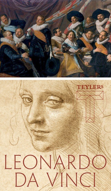 Frans Hals et Léonard de Vinci à Haarlem (Pays-bas)