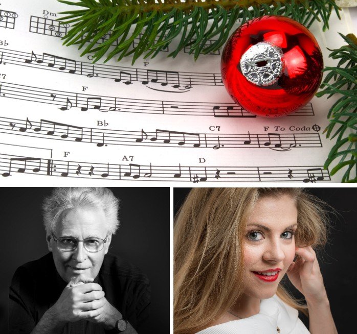 Concert de Noël avec Jean-Claude Vanden Eynden (piano) et Cécile Lastchenko (soprano)
