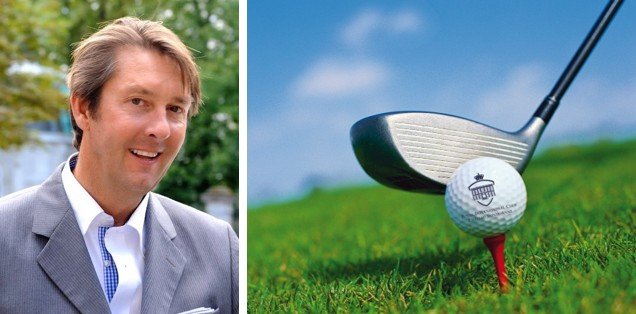 Déjeuner des golfeurs