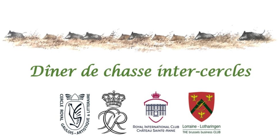 Dîner de Chasse Intercercles au Cercle Gaulois