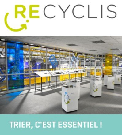Recyclis, le centre de tri