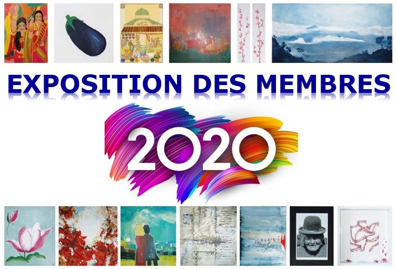 Vernissage de l'exposition des œuvres des membres artistes