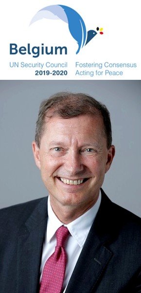 S.E. M. Marc Pecsteen de Buytswerve, Ambassadeur de Belgique auprès du Conseil de Sécurité de l'ONU à New York