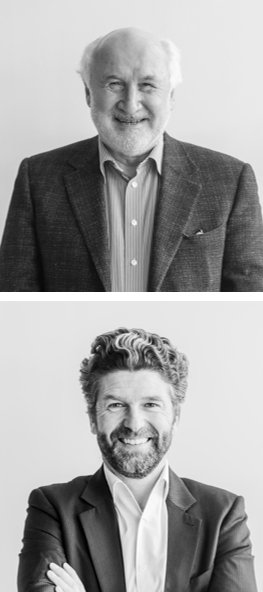 Maître Marc Van Beneden, Notaire Honoraire Etude Notalex, et Maître Jérôme Otte, Notaire associé Etude Notalex