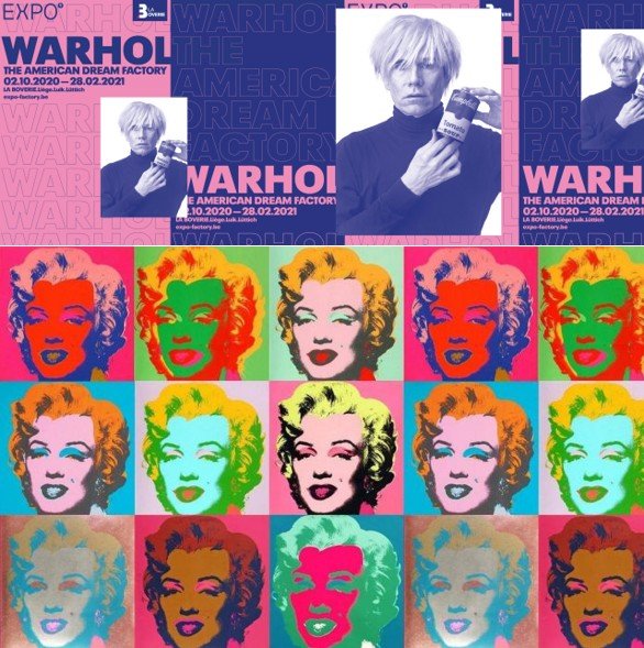 « Warhol - The American Dream Factory », au Musée de la Boverie - ANNULÉ