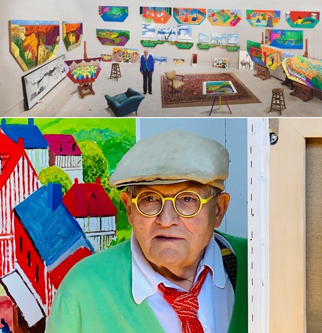 « David Hockney », au Palais des Beaux-Arts