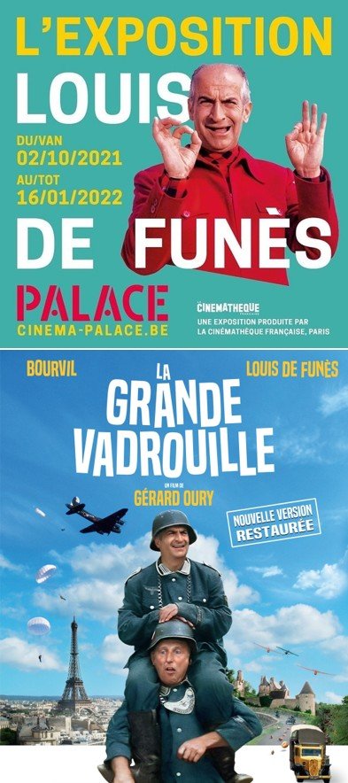 Expo Louis de Funès et « La Grande Vadrouille » sur grand écran - Inscriptions clôturées