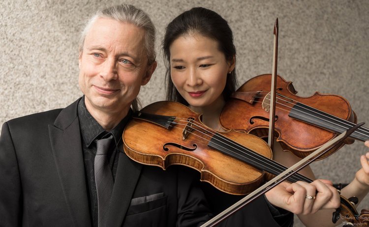 François Fernandez et Yun Kim-Fernandez, violons