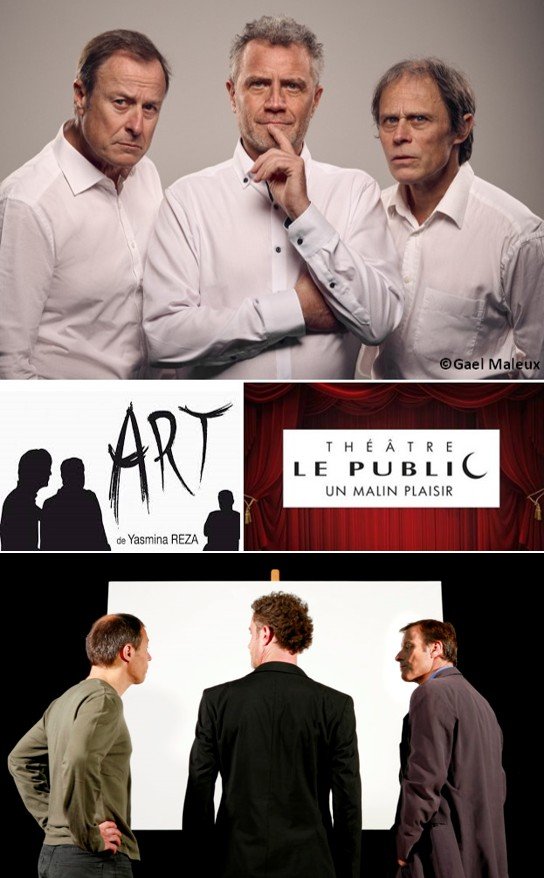 « Art », au Théâtre Le Public