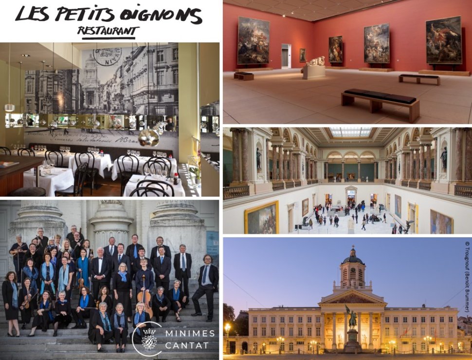 Menu « plaisirs culturels », avec visite guidée au Musée Oldmasters : "L’âge d’or des peintres du XVIIème siècle"