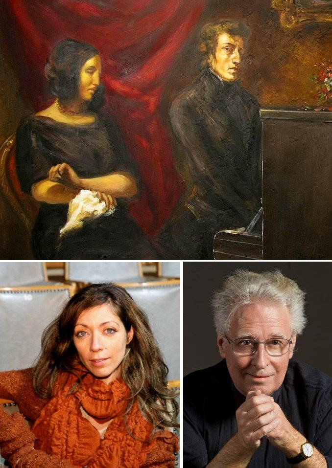 Valeria Becerra (comédienne) et Jean-Claude Vanden Eynden (piano)