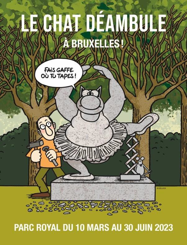 Rencontre avec le Chat et visite au Parc de Bruxelles - ANNULÉ