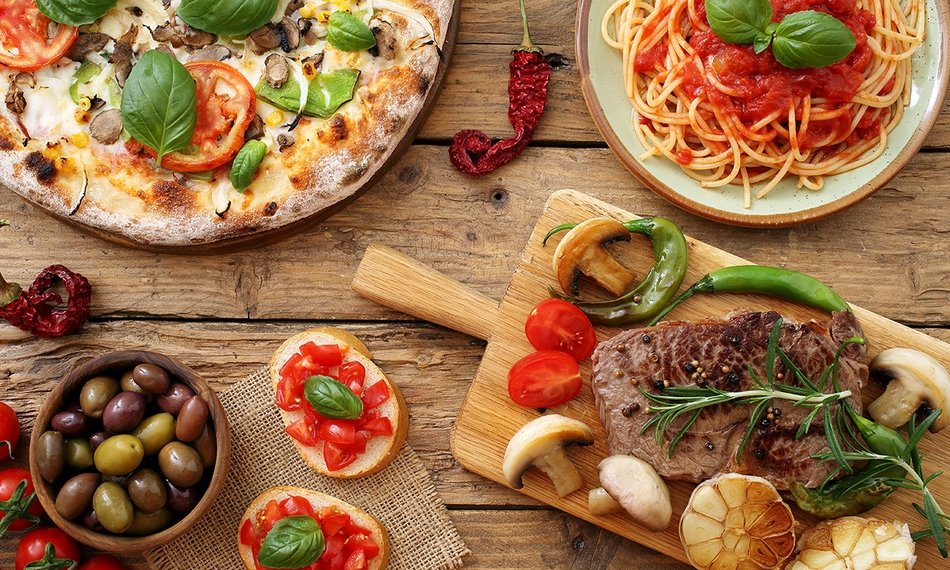 Buffet italien au restaurant du poolhouse