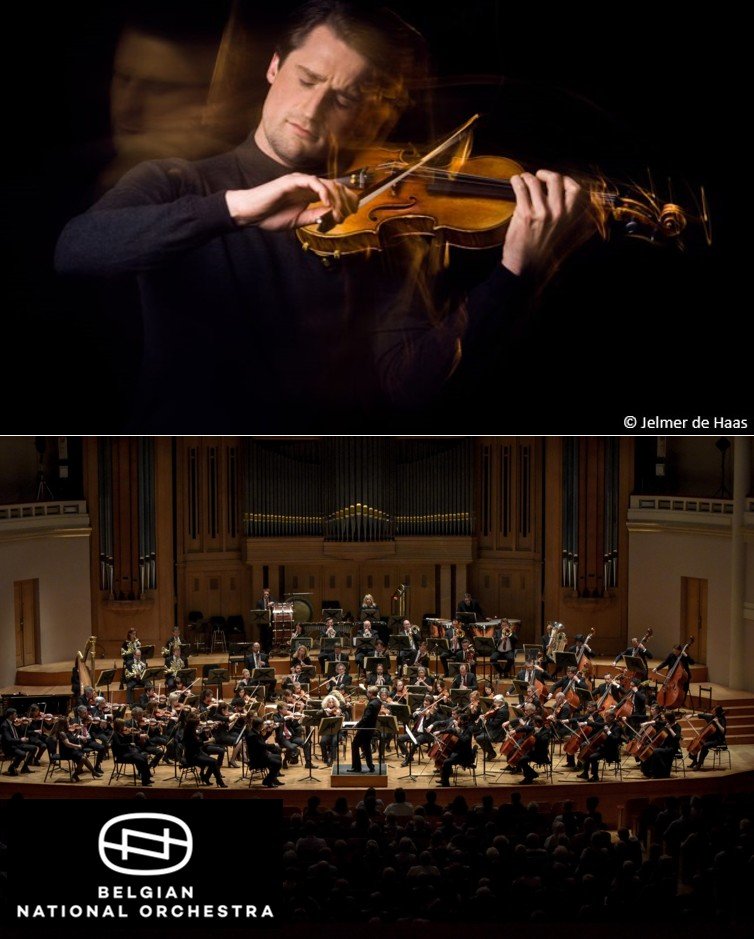 Lorenzo Gatto (violon) et Belgian National Orchestra, au Palais des Beaux-Arts
