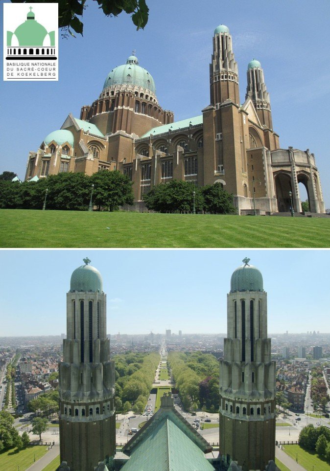 La basilique nationale du Sacré-Cœur de Koekelberg