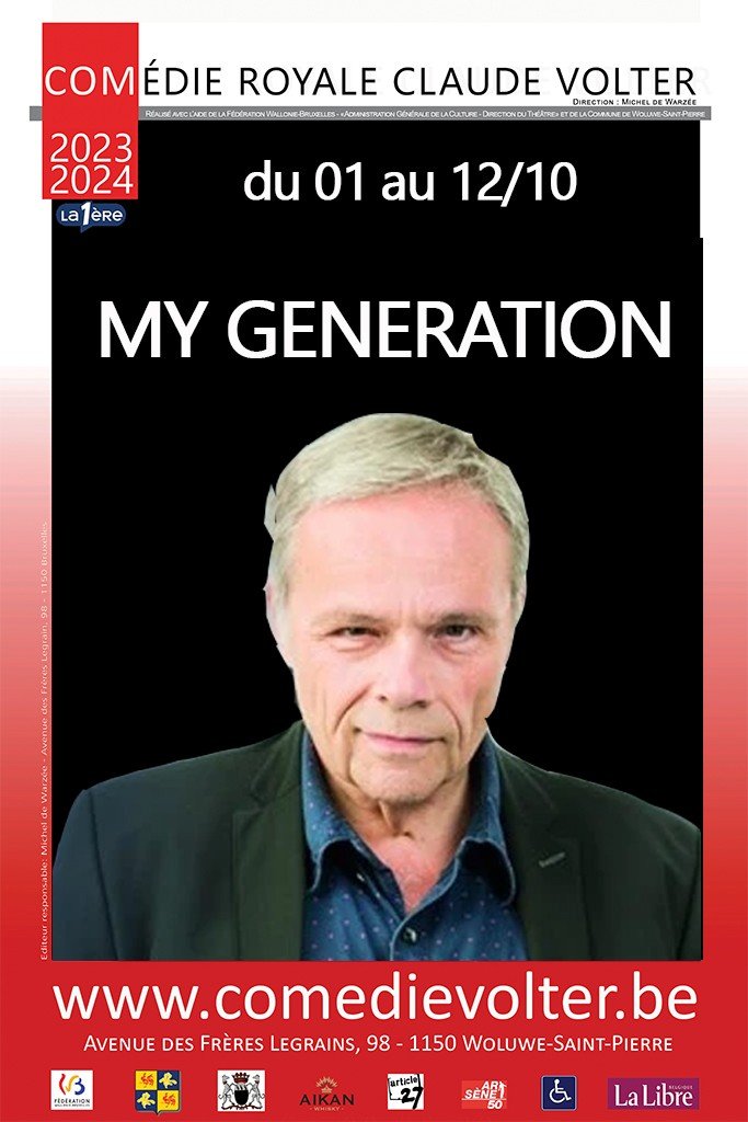 « My génération », de et avec Marc Ysaye, à la Comédie Royale Claude Volter