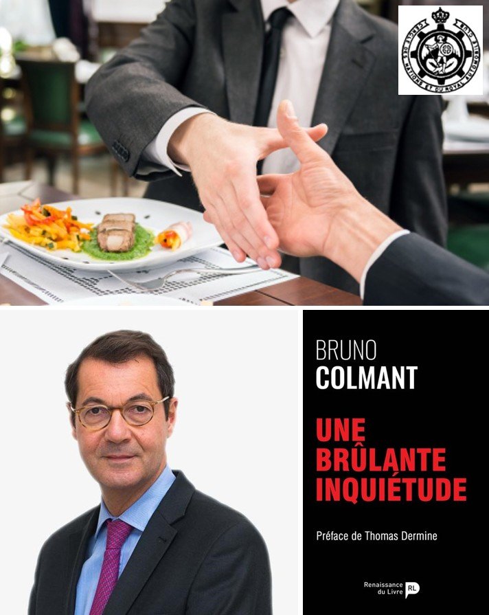 Men's Lunch - Avec Bruno Colmant, financier, Ingénieur de gestion, professeur, expert en finances et économie