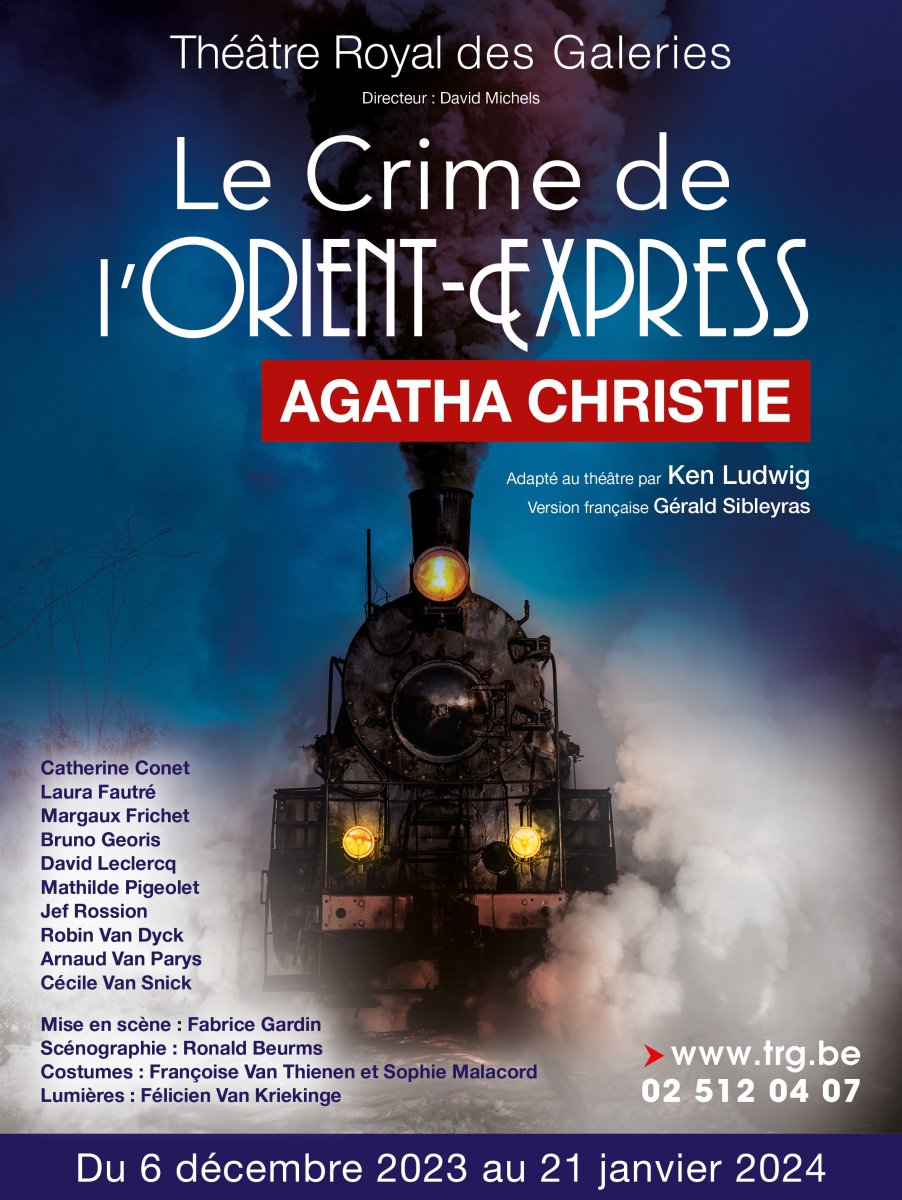 « Le crime de l’Orient-Express », au Théâtre des Galeries