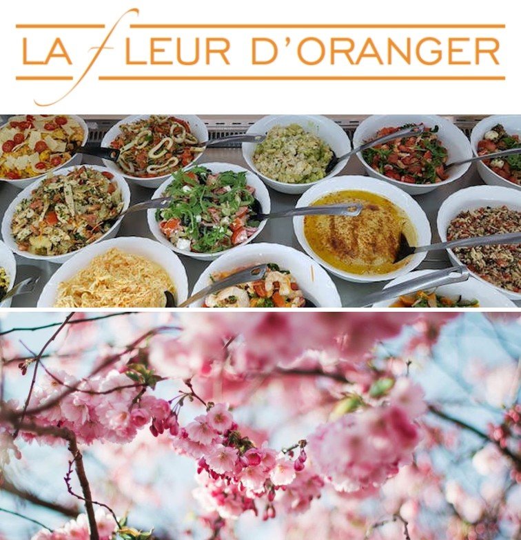 Buffet printanier au poolhouse