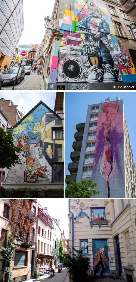 Promenade guidée : "Les murs qui parlent… Street art & BD"