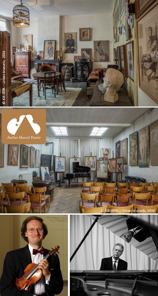 Concert et visite guidée à l’Atelier Marcel Hastir