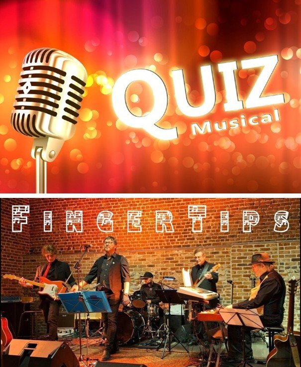 Dîner et Quiz musical avec le groupe Fingertips