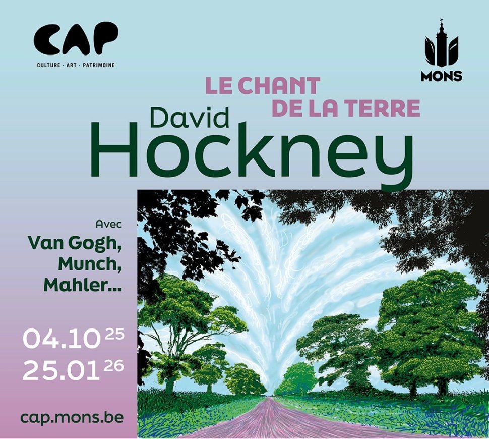« David Hockney. Le chant de la terre », au Musée des Beaux-Arts de Mons