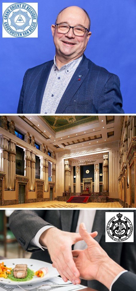 Men's Lunch - Avec Patrick Cauwert, Grand Maître du Grand Orient de Belgique