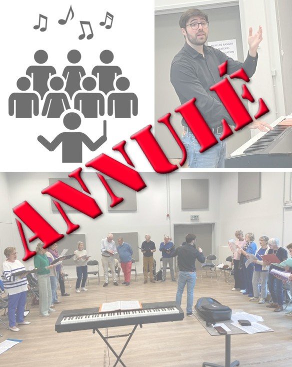 REPORTÉ AU 10 FÉVRIER - Master Class de l’Ensemble Vocal du Château Sainte-Anne