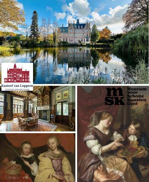 Le Château de Loppem et l’expo "Inoubliables" au MSK Gent