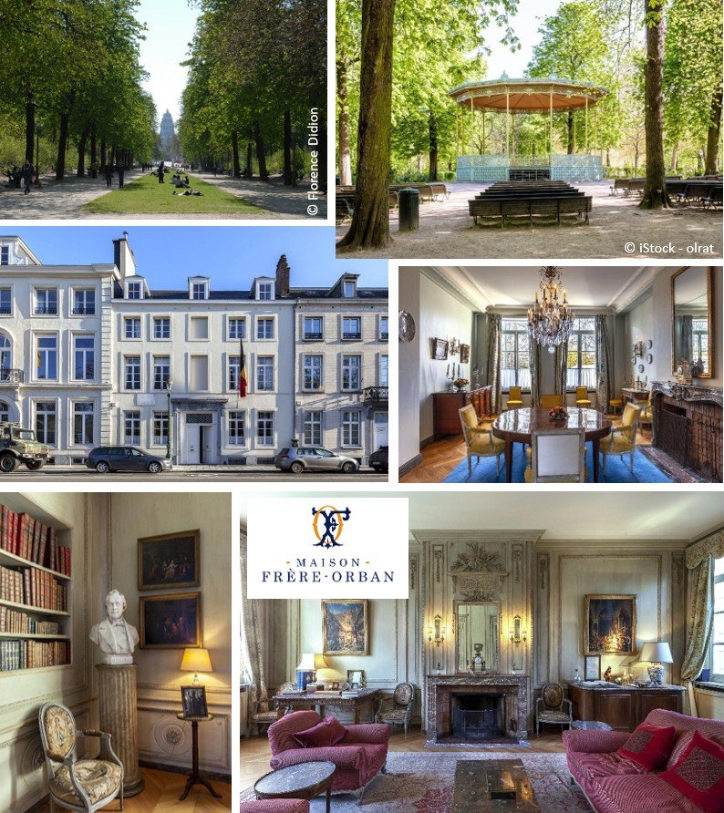 Le Parc Royal et la Maison Frère-Orban - VISITE DE 14H30
