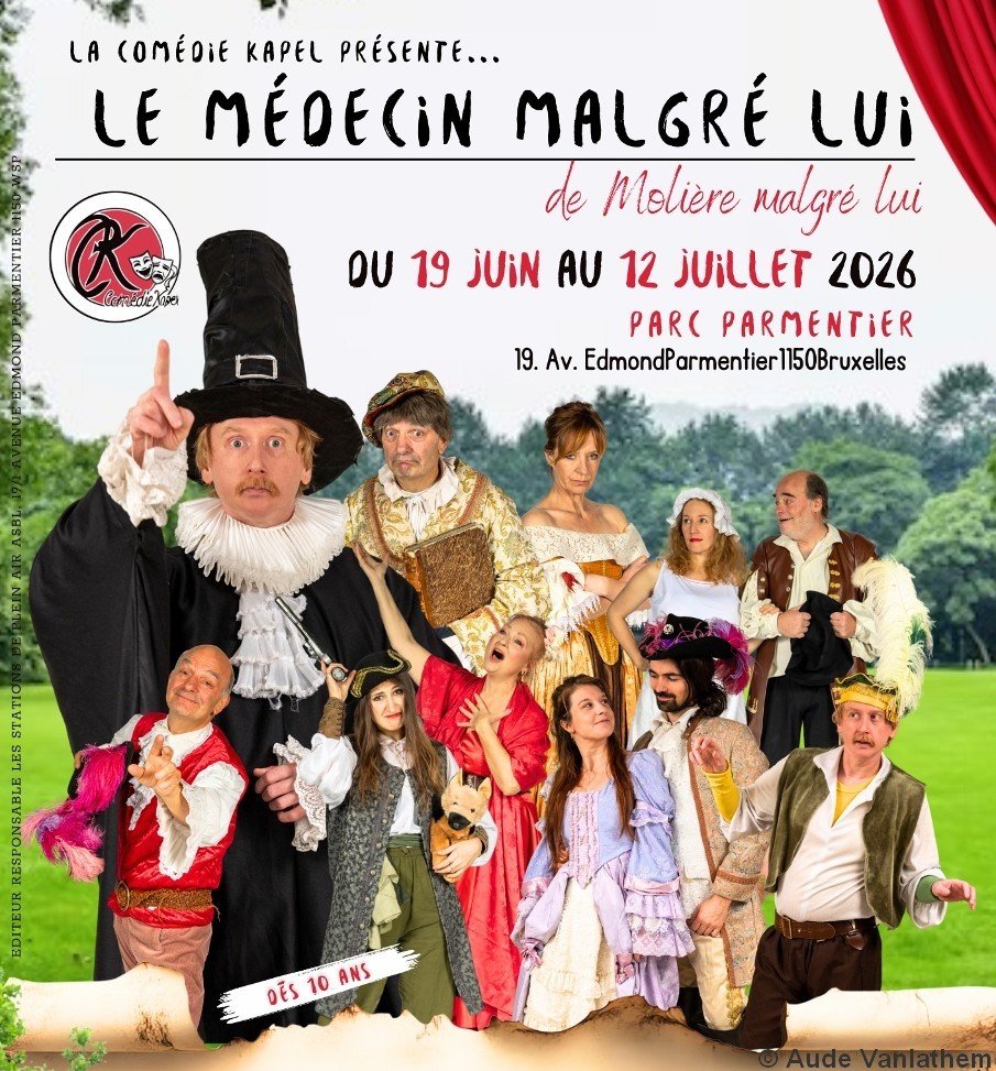 Théâtre en plein air au Parc Parmentier : « Le médecin malgré lui »