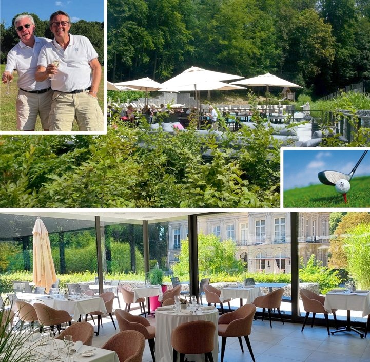 Déjeuner des golfeurs AU POOLHOUSE