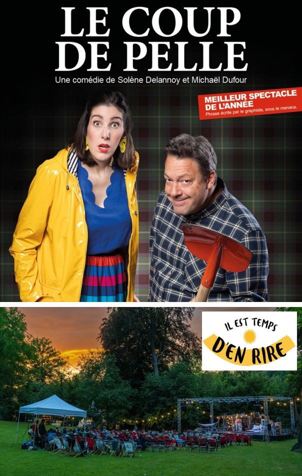 COMPLET - Théâtre en plein air au Lac de Genval : « Le coup de pelle »