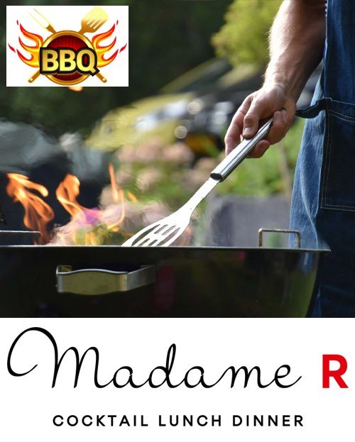 Barbecue de clôture de la piscine